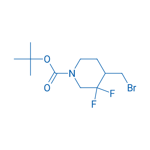 tert-Butyl 4-(bromomethyl)-3,3-difluoropiperidine-1-carboxylate 50mg