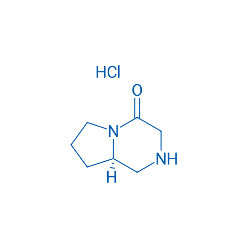 (R)-Hexahydropyrrolo[1,2-a]pyrazin-4(1H)-one hydrochloride 250mg