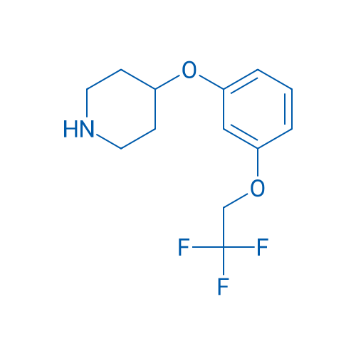 4-(3-(2,2,2-Trifluoroethoxy)phenoxy)piperidine 1g
