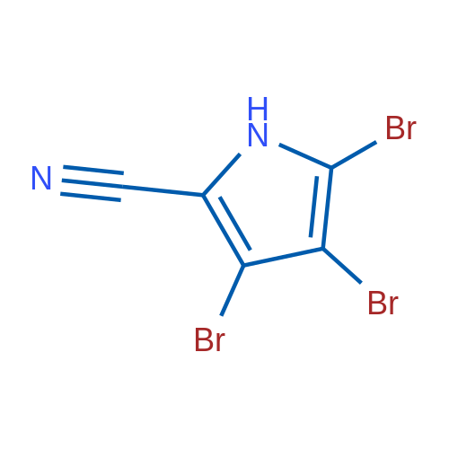 3,4,5-Tribromo-1H-pyrrole-2-carbonitrile 1g