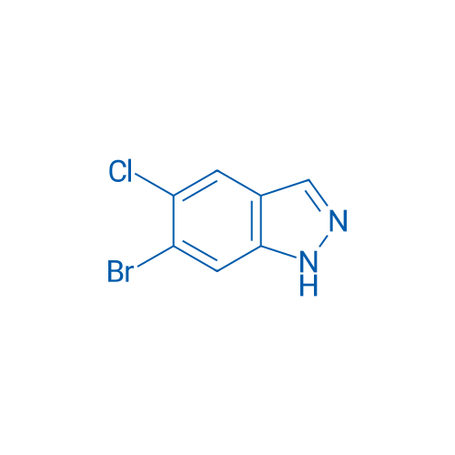 6-Bromo-5-chloro-1H-indazole 250mg