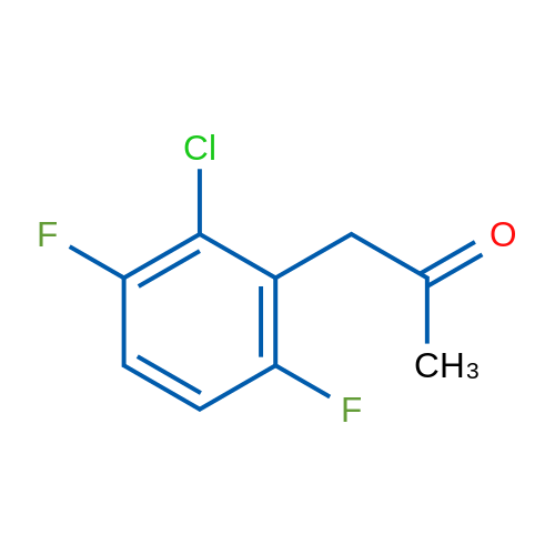 1-(2-Chloro-3,6-difluorophenyl)propan-2-one 1g