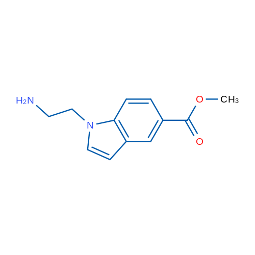 Methyl 1-(2-aminoethyl)-1H-indole-5-carboxylate 1g