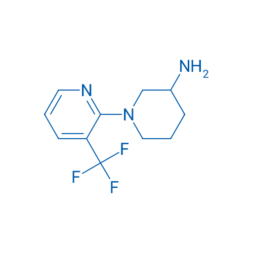 1-[3-(Trifluoromethyl)pyridin-2-yl]piperidin-3-amine 5g