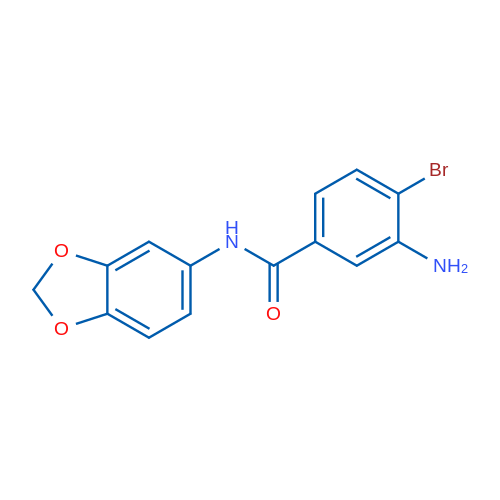3-Amino-N-(benzo[d][1,3]dioxol-5-yl)-4-bromobenzamide 1g