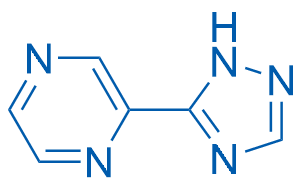 2-(1H-1,2,4-Triazol-5-yl)pyrazine 100mg