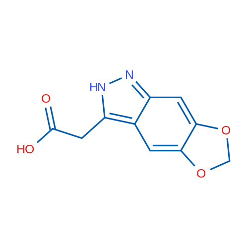2-{2H,6H-[1,3]dioxolo[4,5-f]indazol-3-yl}acetic acid 1g