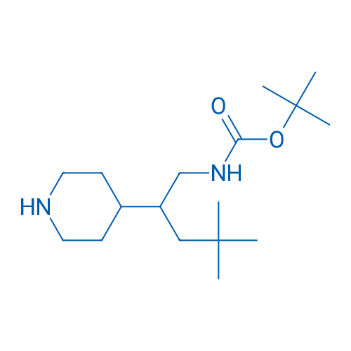 tert-Butyl N-[4,4-dimethyl-2-(piperidin-4-yl)pentyl]carbamate 1g