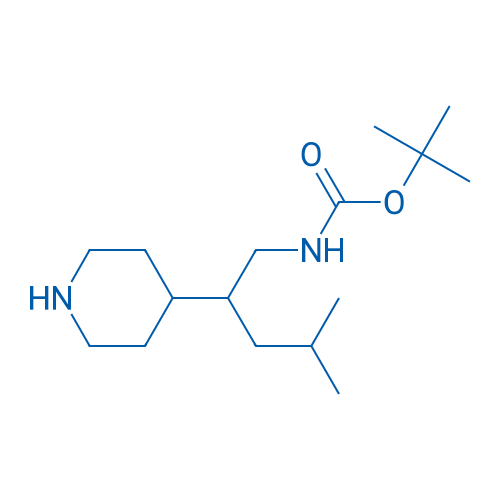 tert-Butyl N-[4-methyl-2-(piperidin-4-yl)pentyl]carbamate 1g