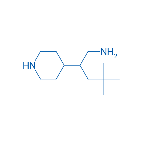 4,4-Dimethyl-2-(piperidin-4-yl)pentan-1-amine 1g