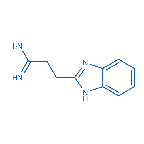 3-(1H-Benzo[d]imidazol-2-yl)propanimidamide 250mg