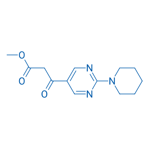 Methyl 3-oxo-3-(2-(piperidin-1-yl)pyrimidin-5-yl)propanoate 5g