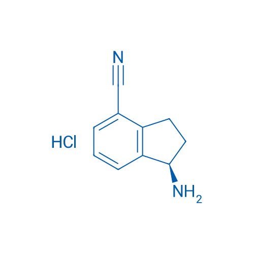 (R)-1-Amino-2,3-dihydro-1H-indene-4-carbonitrile hydrochloride 250mg