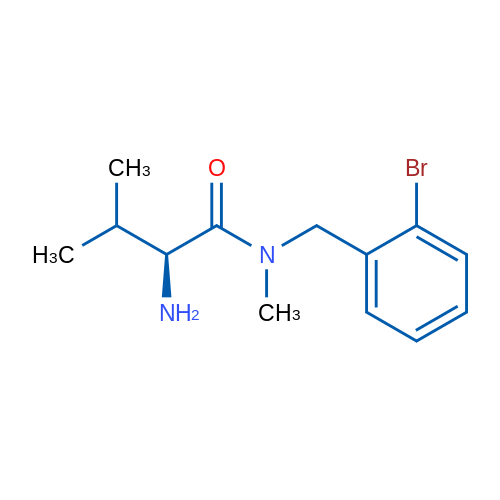 (S)-2-Amino-N-(2-bromobenzyl)-N,3-dimethylbutanamide 1g