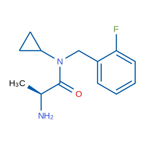 (S)-2-Amino-N-cyclopropyl-N-(2-fluorobenzyl)propanamide 1g