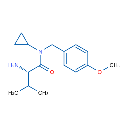(S)-2-Amino-N-cyclopropyl-N-(4-methoxybenzyl)-3-methylbutanamide 1g