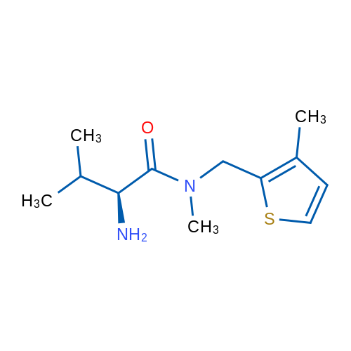 (S)-2-Amino-N,3-dimethyl-N-((3-methylthiophen-2-yl)methyl)butanamide 1g