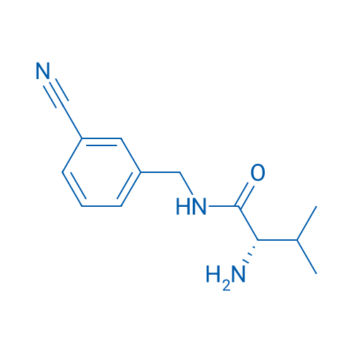 (S)-2-Amino-N-(3-cyanobenzyl)-3-methylbutanamide 1g