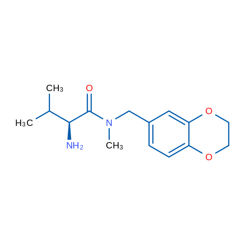 (S)-2-Amino-N-((2,3-dihydrobenzo[b][1,4]dioxin-6-yl)methyl)-N,3-dimethylbutanamide 1g