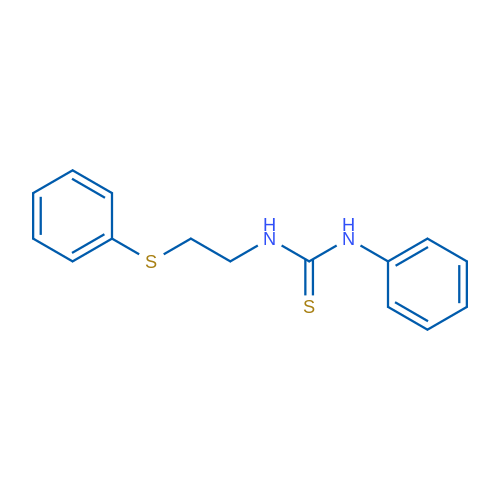 1-Phenyl-3-(2-(phenylthio)ethyl)thiourea 1g