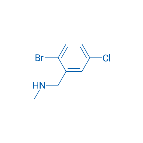 1-(2-Bromo-5-chlorophenyl)-N-methylmethanamine 250mg