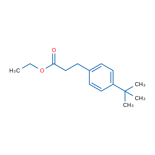 Ethyl 3-(4-(tert-butyl)phenyl)propanoate 1g