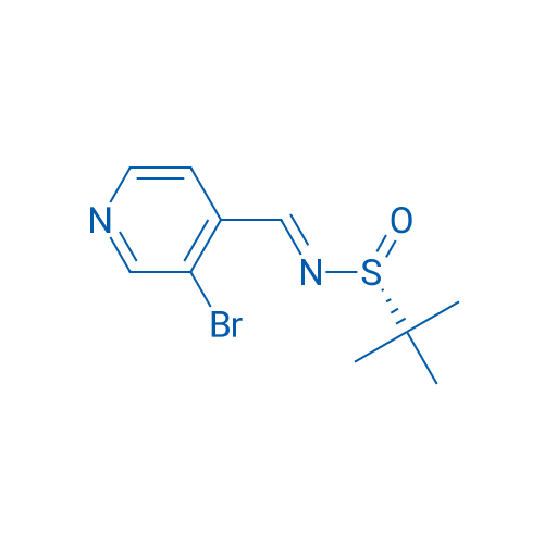 (R,E)-N-((3-BROMOPYRIDIN-4-YL)METHYLENE)-2-METHYLPROPANE-2-SULFINAMIDE 1g