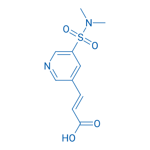 3-[5-(Dimethylsulfamoyl)pyridin-3-yl]prop-2-enoic acid 1g