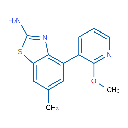4-(2-Methoxypyridin-3-yl)-6-methylbenzo[d]thiazol-2-amine 1g