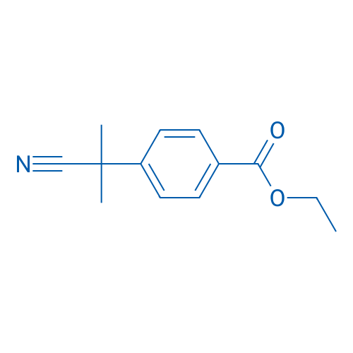 Ethyl 4-(2-cyanopropan-2-yl)benzoate 1g