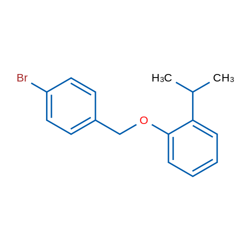 1-((4-Bromobenzyl)oxy)-2-isopropylbenzene 1g
