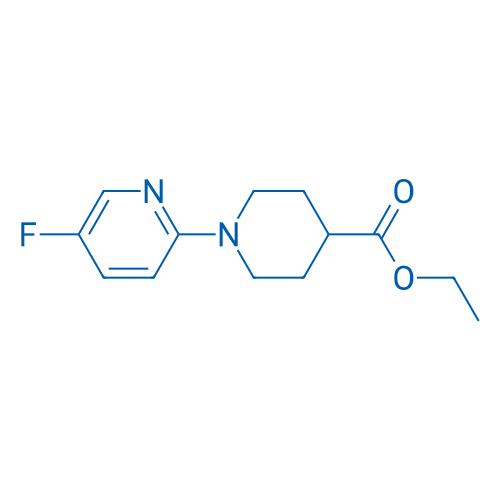 Ethyl1-(5-fluoropyridin-2-yl)piperidine-4-carboxylate 250mg