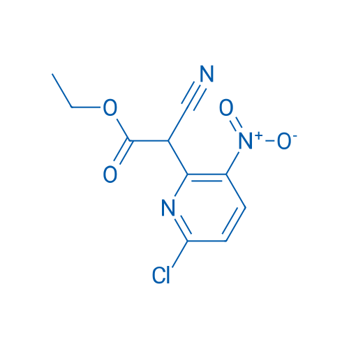 Ethyl 2-(6-chloro-3-nitropyridin-2-yl)-2-cyanoacetate 250mg