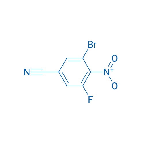 3-Bromo-5-fluoro-4-nitrobenzonitrile 100mg