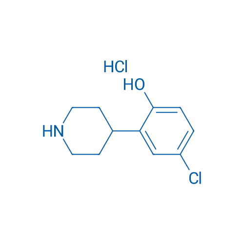 4-Chloro-2-(piperidin-4-yl)phenol hydrochloride 1g