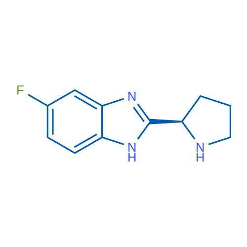 (R)-5-Fluoro-2-(pyrrolidin-2-yl)-1H-benzo[d]imidazole 1g