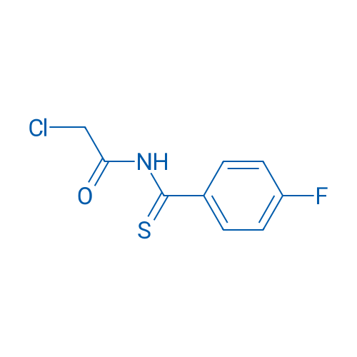 2-CHloro-n-(4-fluoro-thiobenzoyl)-acetamide 1g