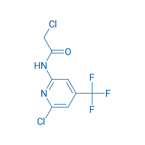 2-Chloro-N-(6-chloro-4-trifluoromethylpyridin-2-yl)acetamide 250mg