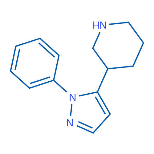 3-(1-Phenyl-1H-pyrazol-5-yl)piperidine 1g