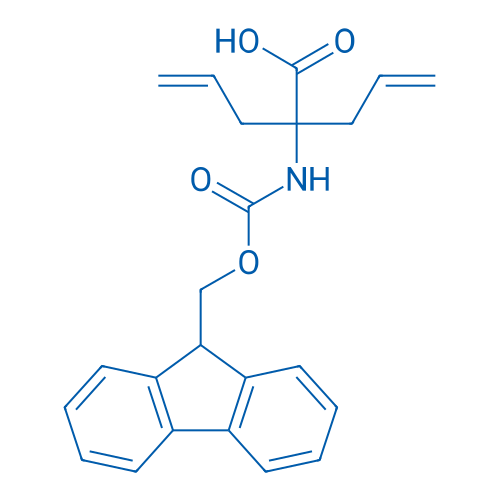 N-Fmoc-2-amino-2-(2-propenyl)-4-Pentenoic acid 250mg