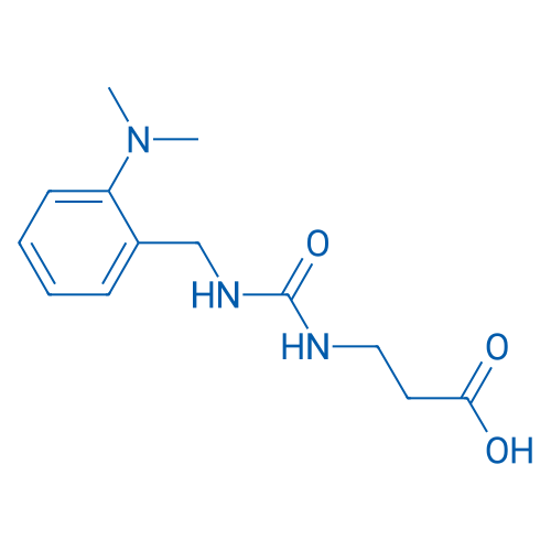 3-(3-(2-(Dimethylamino)benzyl)ureido)propanoic acid 1g