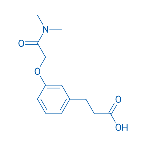 3-(3-(2-(Dimethylamino)-2-oxoethoxy)phenyl)propanoic acid 1g