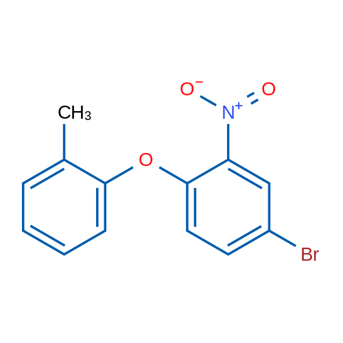 4-Bromo-2-nitro-1-(o-tolyloxy)benzene 1g
