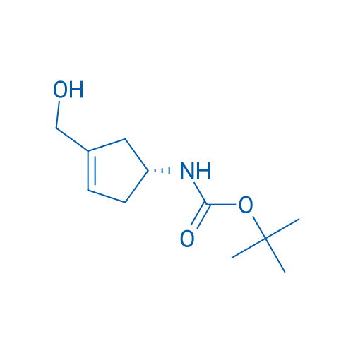 tert-Butyl N-[(1R)-3-(hydroxymethyl)cyclopent-3-en-1-yl]carbamate 1g