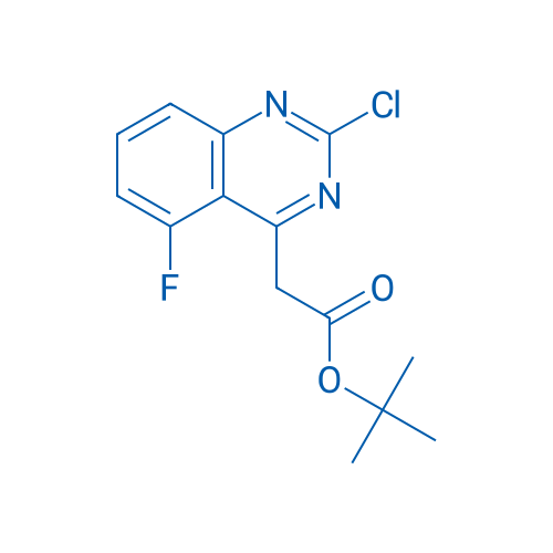 tert-Butyl 2-(2-chloro-5-fluoroquinazolin-4-yl)acetate 1g
