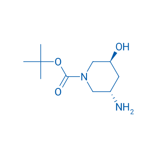 (3S,5S)-tert-Butyl 3-amino-5-hydroxypiperidine-1-carboxylate 50mg