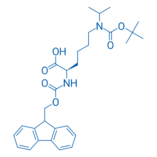 Fmoc-D-Lys(Ipr,Boc)-OH 1g