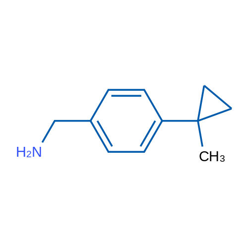 [4-(1-Methylcyclopropyl)phenyl]methanamine 1g