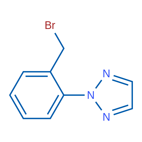 2-(2-(Bromomethyl)phenyl)-2H-1,2,3-triazole 250mg