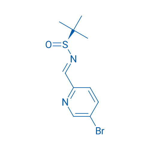 (S,E)-N-((5-BROMOPYRIDIN-2-YL)METHYLENE)-2-METHYLPROPANE-2-SULFINAMIDE 250mg
